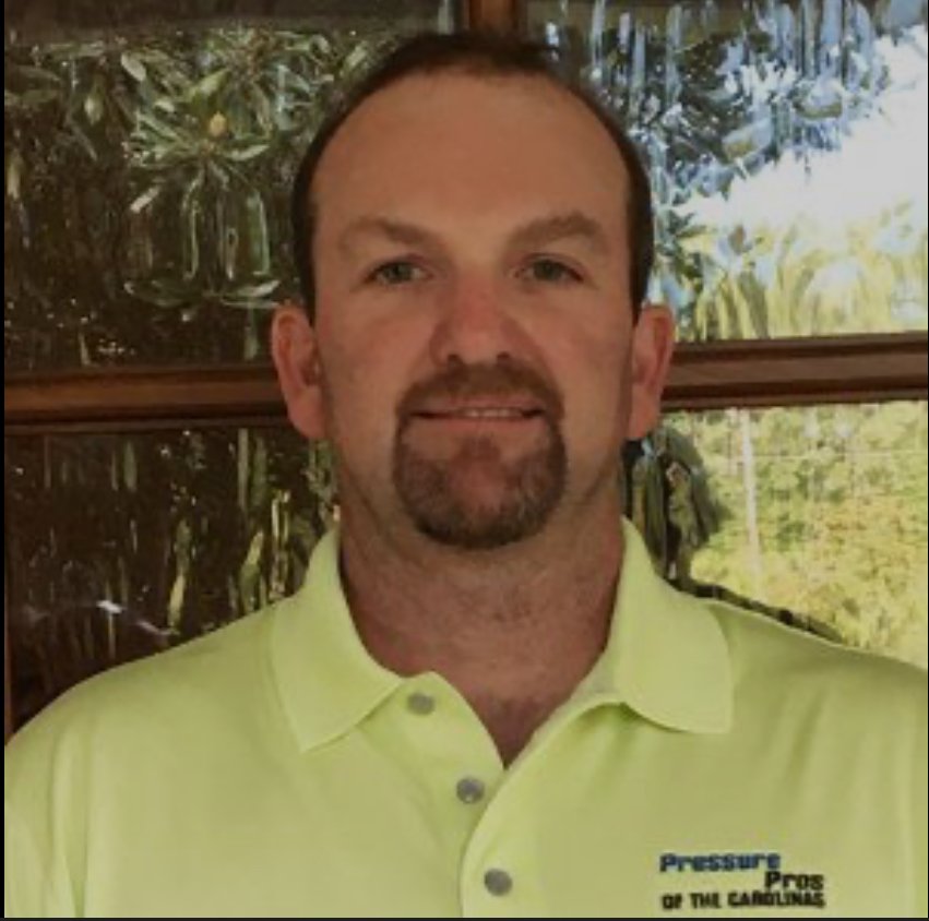 Jeff Monroe, Owner of Pressure Pros of the Carolinas