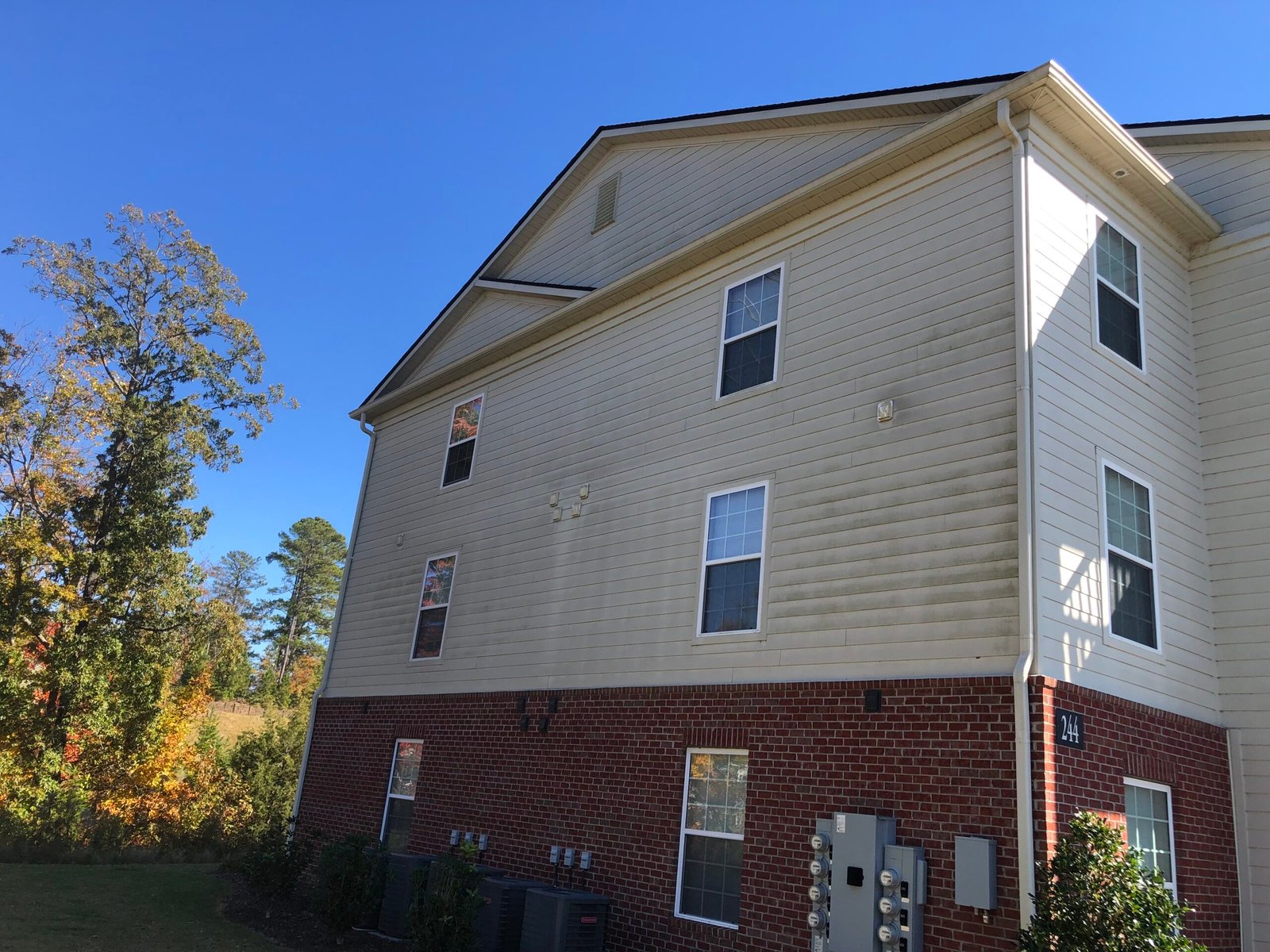 Before - Shopping Center Entryway