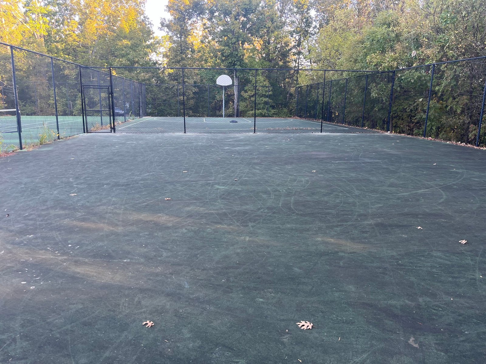 Before - Dumpster Enclosure